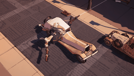 Navmesh car driving